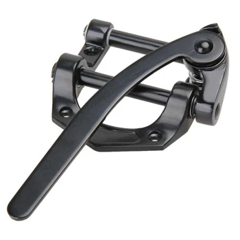 

Durable Alloy Vibrato Tailpiece Tremolo Bridge for Electric Guitar, Black