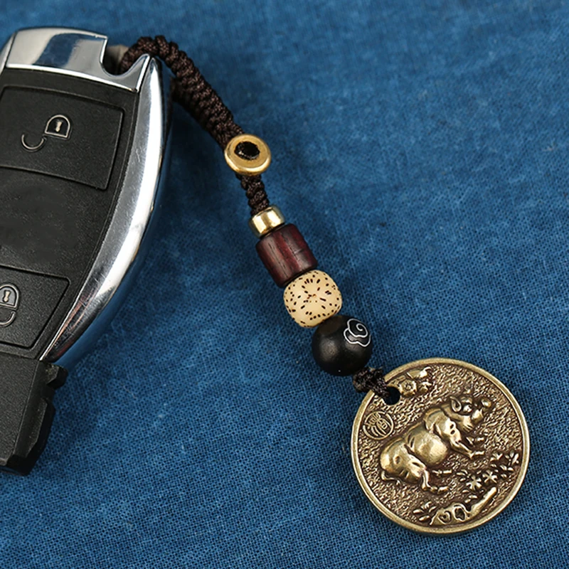 animal tag rope keychain  (16)