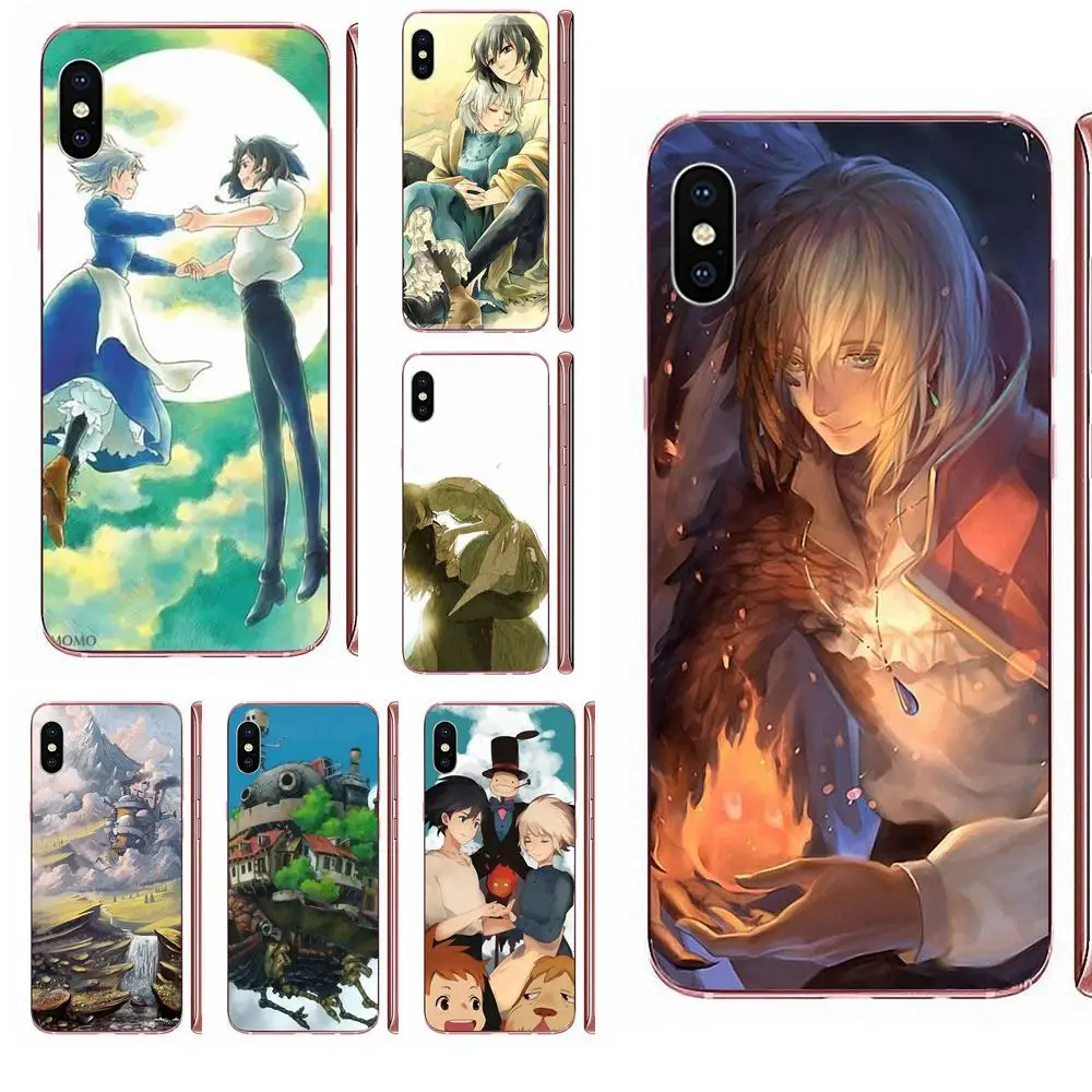 Aj18 Howl движущийся замок аниме искусство Illust для Galaxy A10 A10S A20 A20S A20E A30 A30S A40 A40S A50 A50S S8 S9