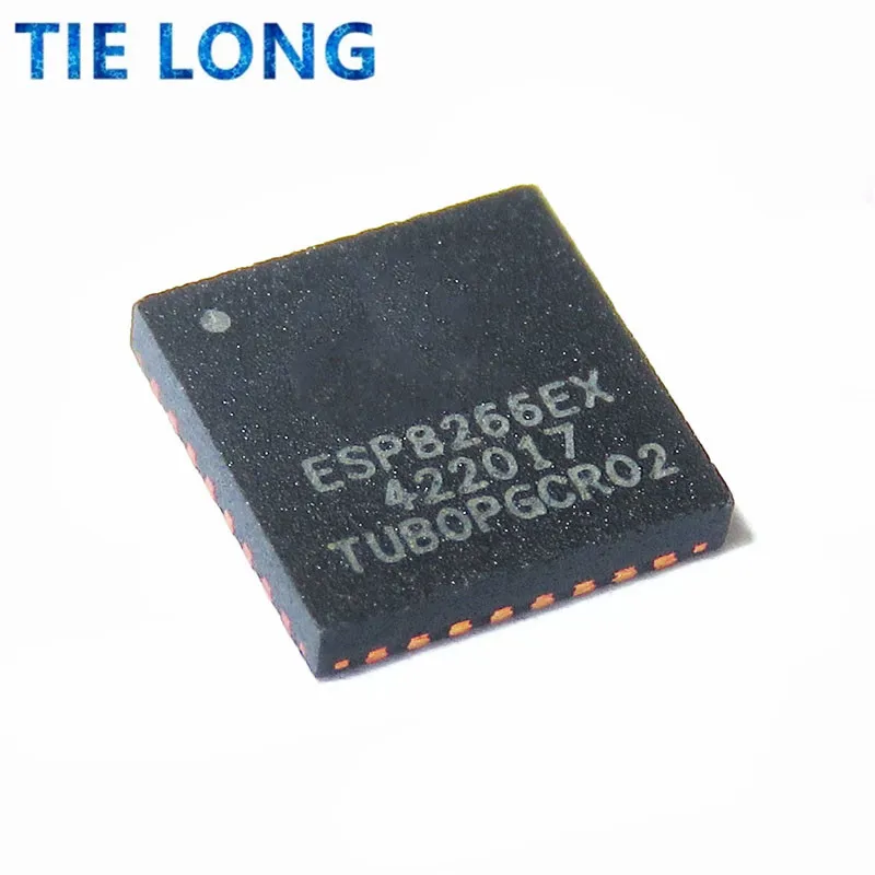 (10 шт.) 100% новый набор микросхем ESP8266EX ESP8266 QFN32 | Электронные компоненты и