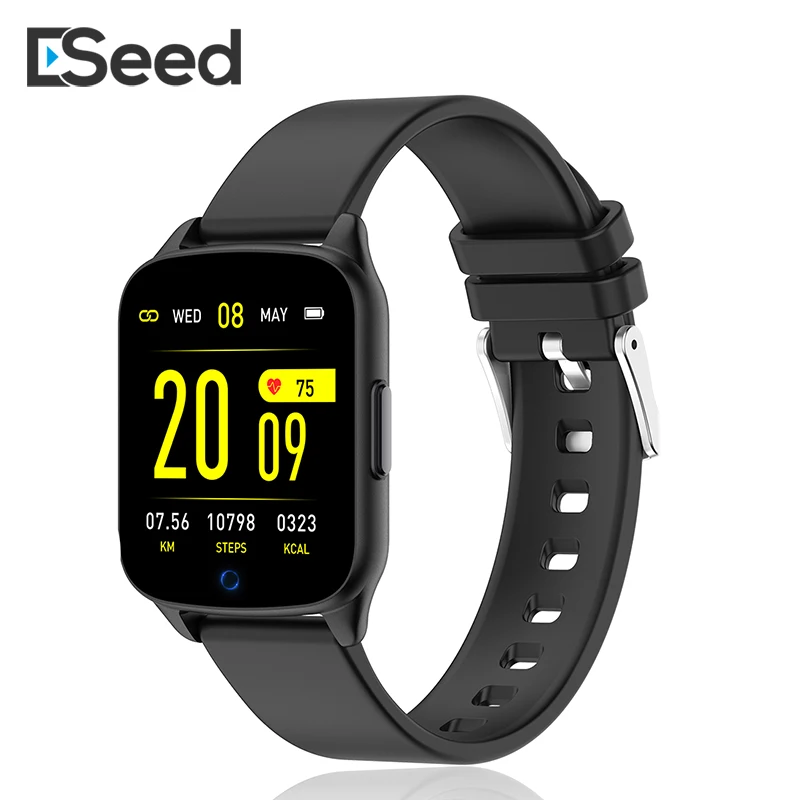 Ceny ESEED KW17 smart watch mężczyźni IP67 wodoodporna 1.3 cal ekran krokomierz z pomiarem akcji serca Monitor smart watch dla android ios