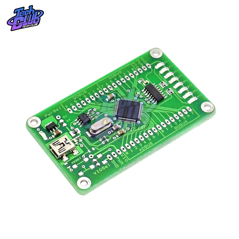 FT2232HL доска для обучения FT2232H мини FT4232H UM232H плата развития модуль USB в SPI двойной