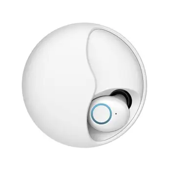 

True Wireless Earbuds, Bluetooth 5.0 Headphones TWS in-Ear Earphones Noise-Cancelling Dual Microphones, Charging Case New 2019