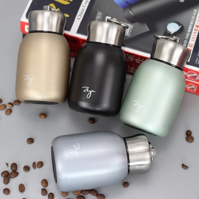Mini Portable Stainless Steel Thermos  Stainless Steel Thermo Bottle 250ml  - 250ml - Aliexpress