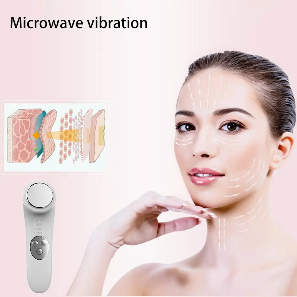 Multi function Ultrasonic Beauty Instrument Household Micro Current Ion Import and Export Instrument Beauty Tool 2