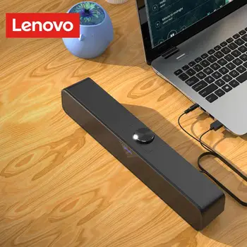 

Lenovo L102 Computer Speaker Stereo Sound subwoofer Speaker For Macbook Laptop Notebook PC Music Player Bluetooth Loudspeaker