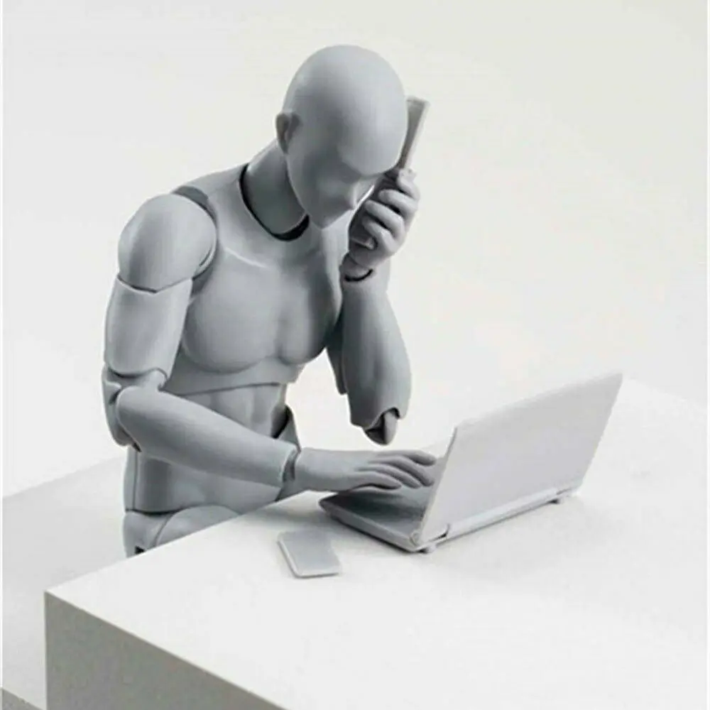 Drawing Figures for Artists Action Figure Model Human Mannequin Man Woman Kit
