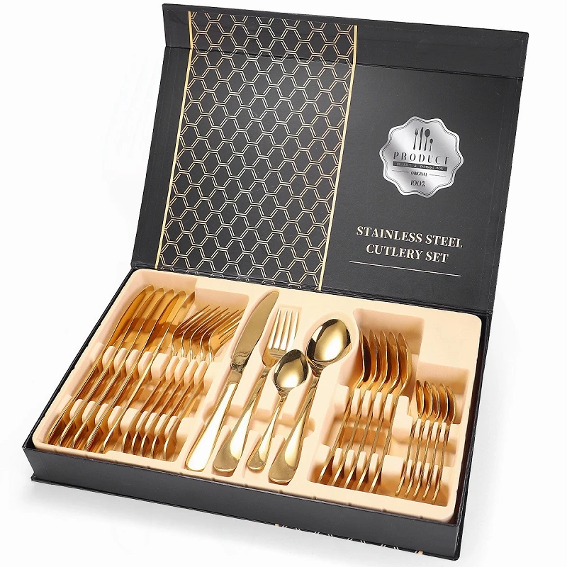 24pc Golden set