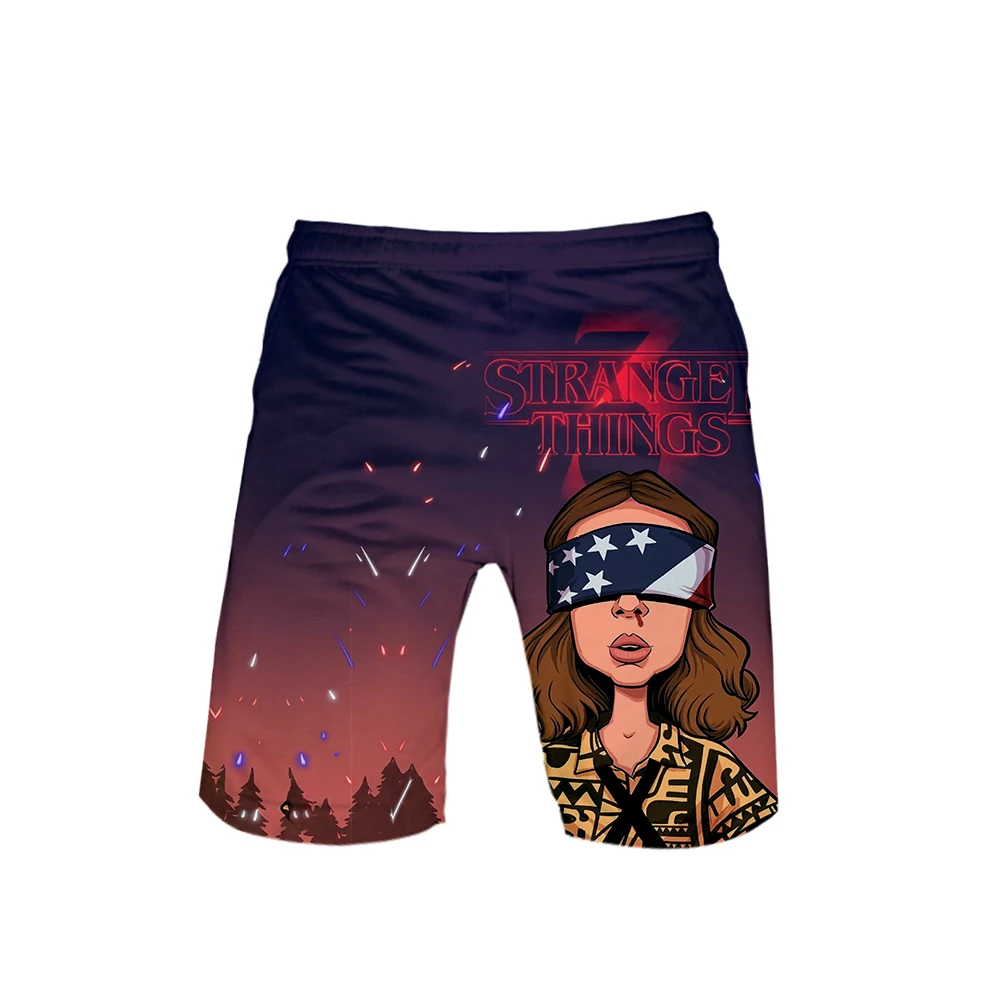 Frdun Tommee Stranger Things шорты летние мужские модные шорты из полиэстера для отдыха Новые популярные повседневные летние пляжные шорты