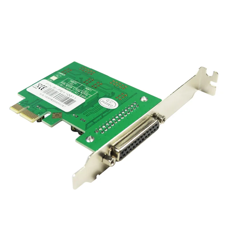 PCI Express X1 в 1 порт DB25 Pin порт принтера LPT параллельная карта AX99100 чипсет
