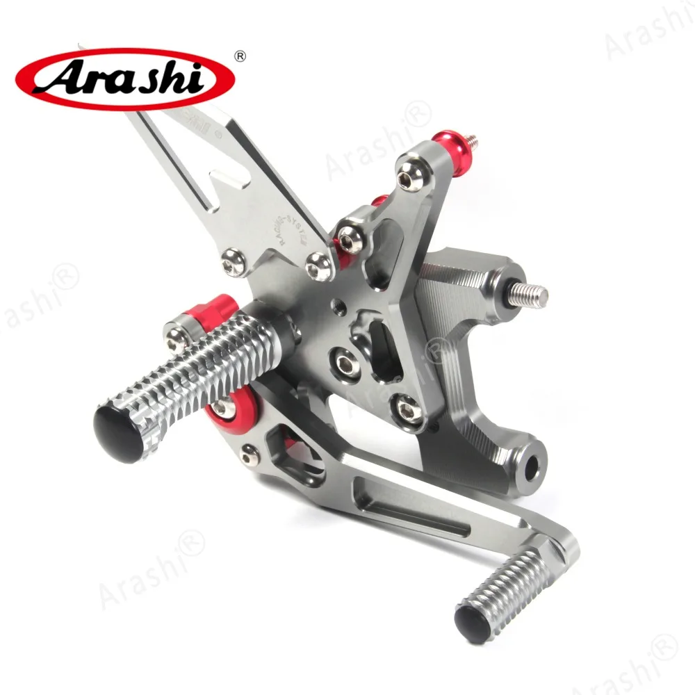 Arashi для DUCATI 959 Panigale- CNC Rider регулируемые Подножки Rearset подставки для ног серебро черное золото алюминий