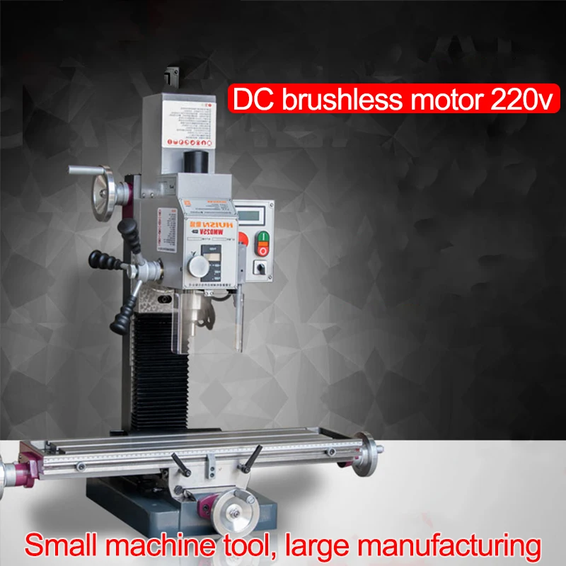 WMD25V 500MM small drilling milling machine multi-function processing metal household desktop factory teaching equipment | Инструменты