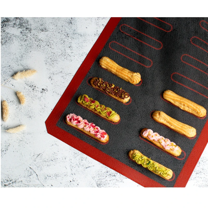 Силиконовый коврик 18/20/44 Eclair Кондитерские антипригарные лайнеры печенье Макарон