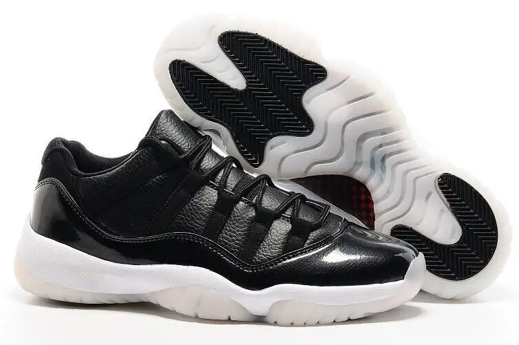 10 Оригиналы JORDAN ретро 11 мужские баскетбольные кроссовки jordan Белый Черный Bred aj11 Высокая спортивная обувь для улицы - Цвет: 10