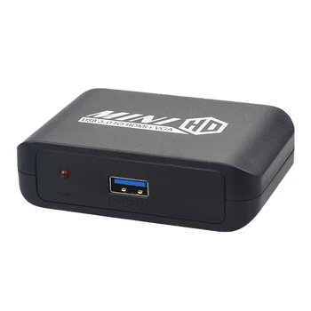 

USB 3.0 Video Converter Support 1080P USB3.0 to HDMI+VGA Adapter USB 3.0 Converter