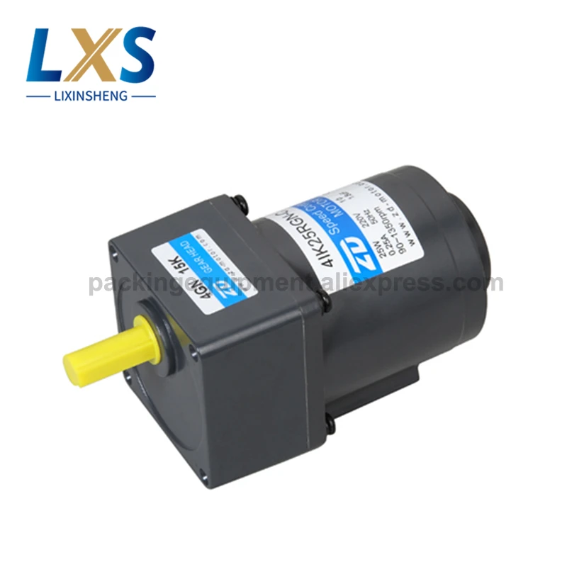 Beennex 25W AC Geared Reduction Motor 220V Reduction Ratio 25k Gear Box Speed Controller for Automation Equipment 