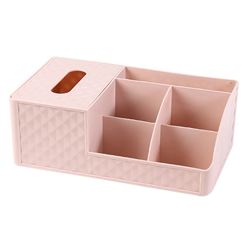 

Plastic Cosmetics Storage Box Office Desktop Storage Makeup Storage Box Paper Towel Container Coffin Pen Holder Household Debris