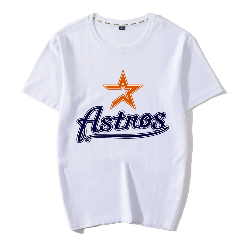 

Houston Astro Never Settle T Shirt Summer Style Vogue Streetwear Humor Short Sleeve Hip Hop Shirt Design Women's Weird clothes
