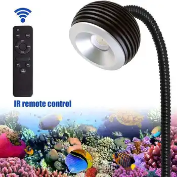 

15W marine coral reef light sps lps all aluminum housing 4 channels dimmable full spectrum with IR remote control
