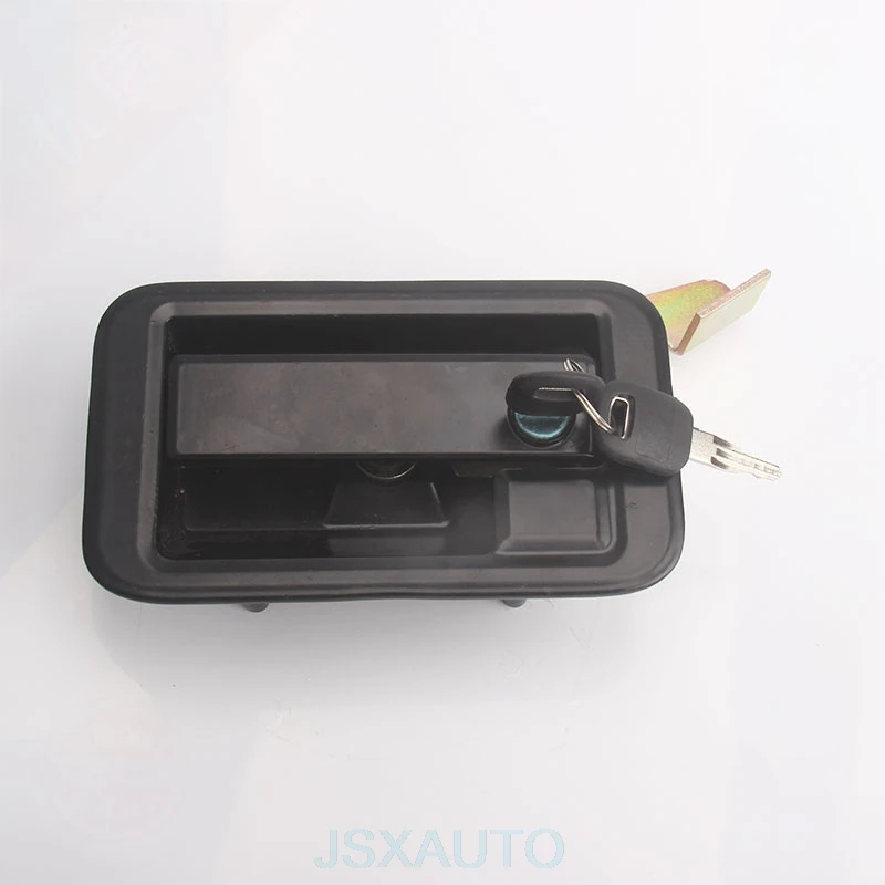outer handle Аксессуары для экскаватора замок двери кабины в сборе Наружная ручка для гусеницы E312B/320B/320V1V2/D - Цвет: outer handle
