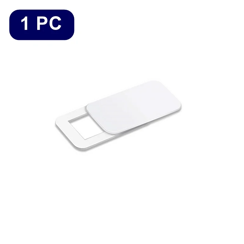 1PC Tongdaytech Ультра Тонкая линза чехол для веб-камеры слайдер затвора пластиковая крышка камеры для Ipad телефона ПК ноутбук объектив стикер конфиденциально - Цвет: 1PC