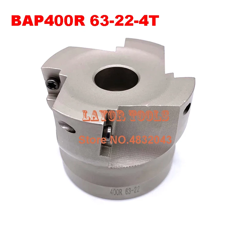 RAP400R 63-22-4T 75 Degree High Positive Face Mill Cutting Diameter For APMT1604 inserts | Инструменты