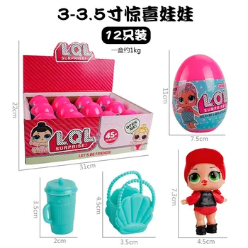 

L.O.L.surprise !lol Dolls Toys Ornaments Toy Confetti Pop Glitter Series Action Figures Anime for Kids Christmas Gift 12pcs/set