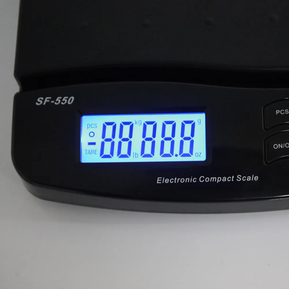  SF-803 30KG/1G LCD 5 Digits Postal Scale Kitchen Scale Black 66CY - 4000562331593