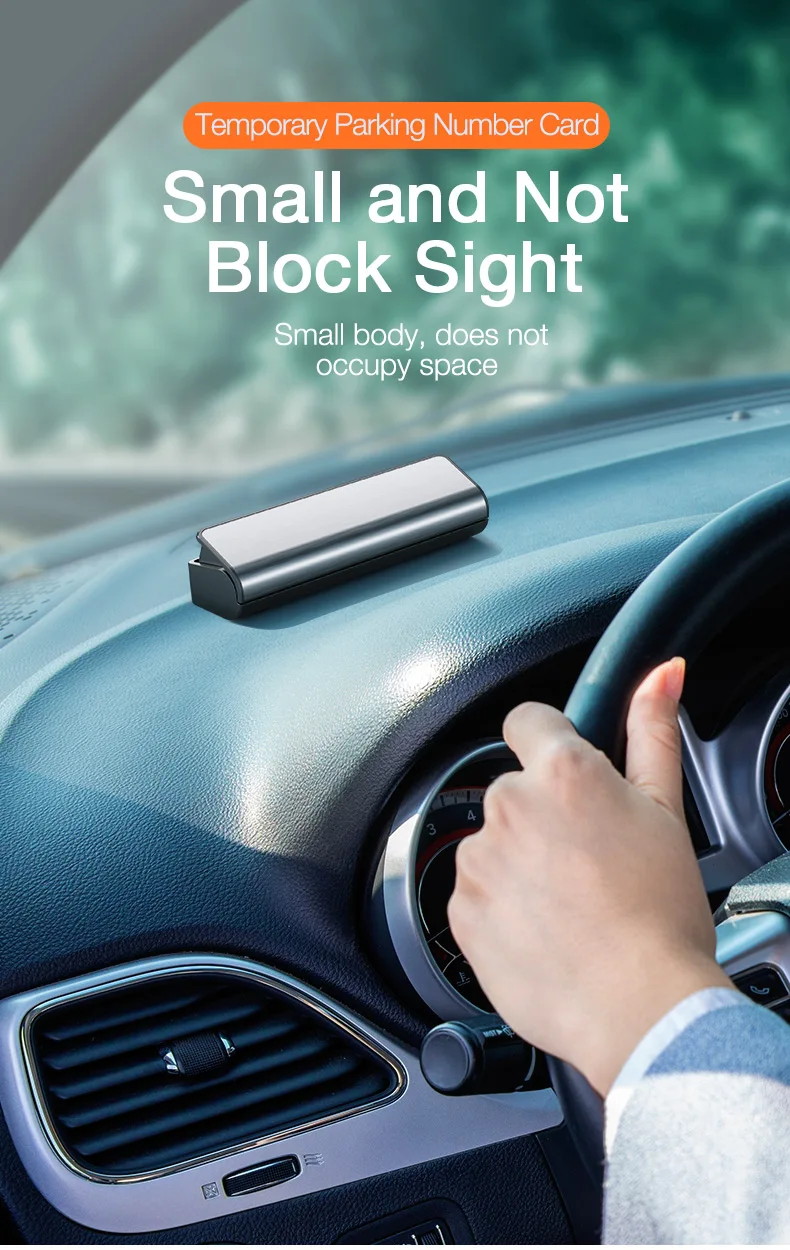 Car Temporary Parking Card (5)