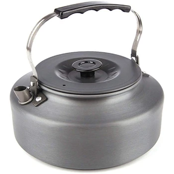 

1.6L Portable Ultra-Light Aluminum Alloy Water Kettle Outdoor Hiking Camping Climbing Water Kettle Teapot Coffee Pot