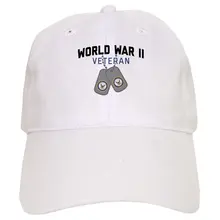 Темно-синяя бейсболка ветерана Второй мировой войны