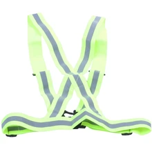 ABKK-светоотражающий жилет безопасности светоотражающий ремень видимость перекрестный ремень жгут Пояс, зеленый