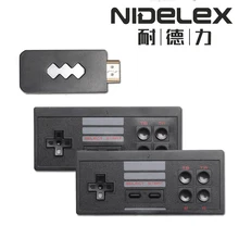 EMX-41 USB Беспроводная портативная ТВ Видео игровая консоль встроенный в 568 цифровая Классическая игра 8 бит видео консоль Поддержка HDMI выход