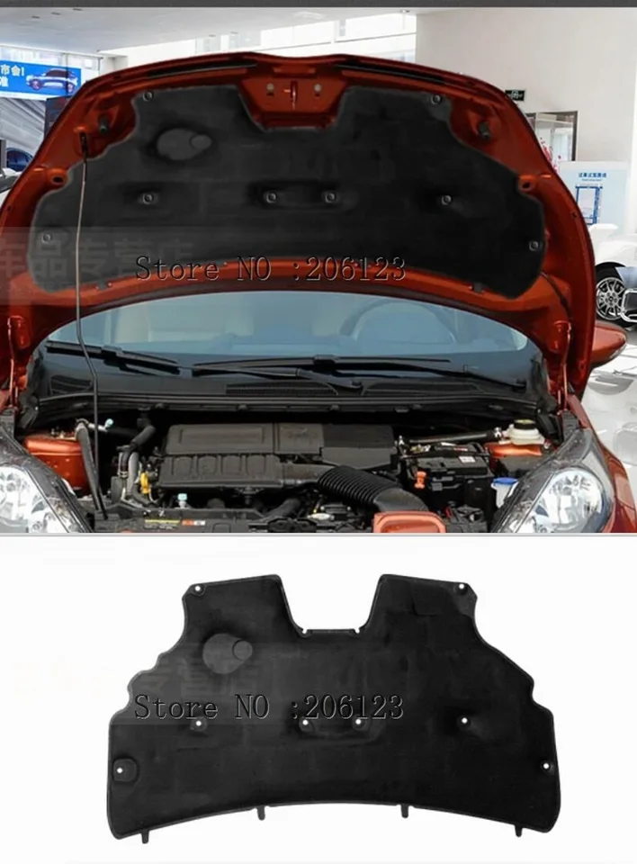 Insonorisation Pour Peugeot 408 508 2008 3008 4008 2010 2011 2012-2019 Isolation Thermique Phonique Coton Pour Capot Avant Moteur(2008