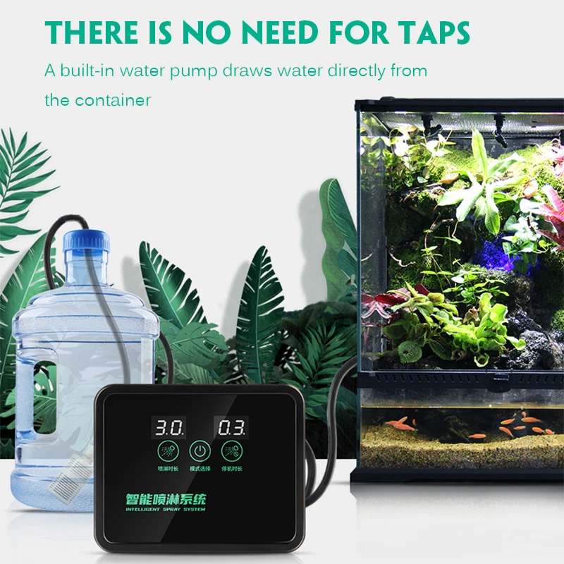 Intelligent Automatic Mist Spray System Set Electronic Timer Vivarium