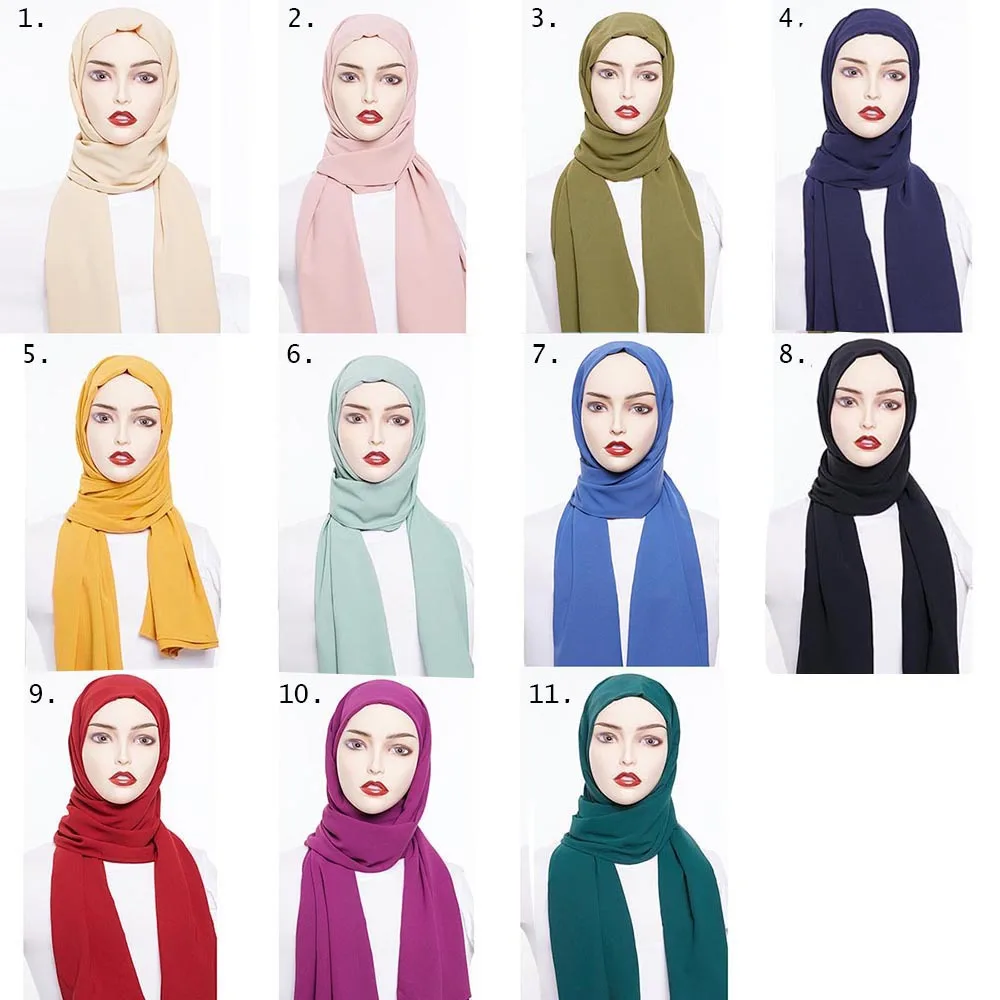 

Muslim Plain Hijab Scarf Underscarf Full Cover Bonnet Cap Inner Hat Headscarf Abaya Turban Headgear Hooded Instant Arab Islamic