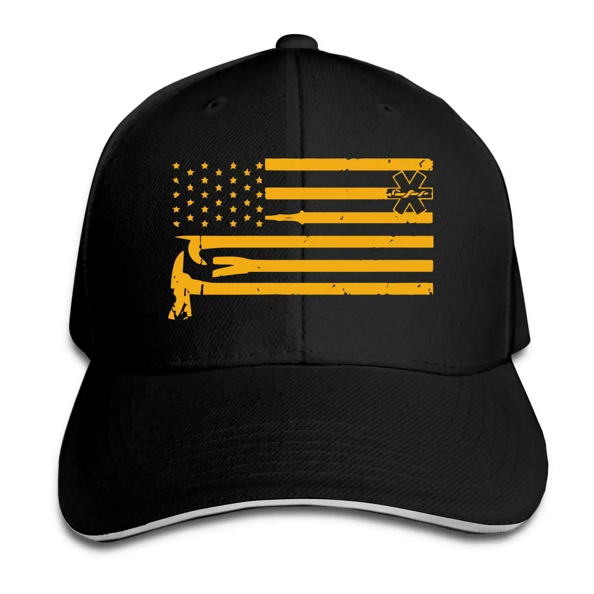 Огонь отправляются Для мужчин t EMS флаг Для Мужчин's Для женщин Кепка-тракер в Бейсбол Кепки