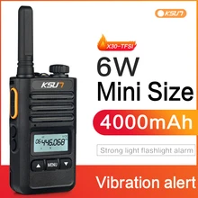 

KSUN Mini Walkie Talkie Professional Handheld Two Way Ham Radio Hf Transceiver Uhf Communicator Station X30-XKB Talkie-Walkie