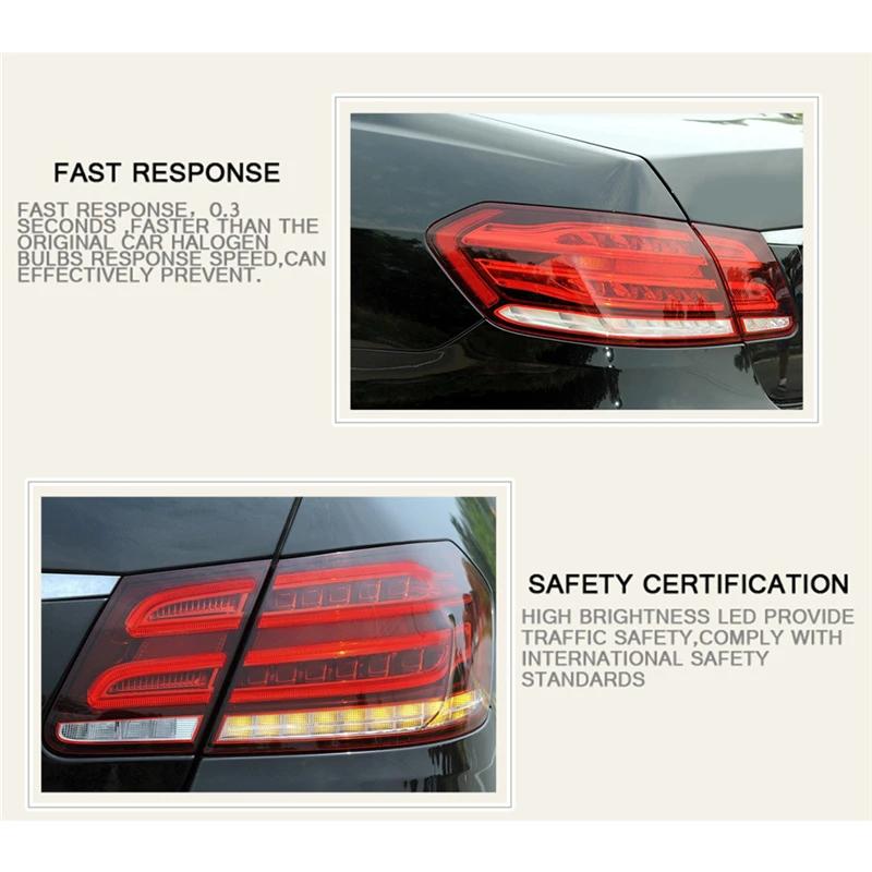 Абсолютно для E-class задний светильник s 2009-2013 светодиодный DRL ходовой светильник s Задний стояночный светильник s тормозной светильник для W212 задний светильник s