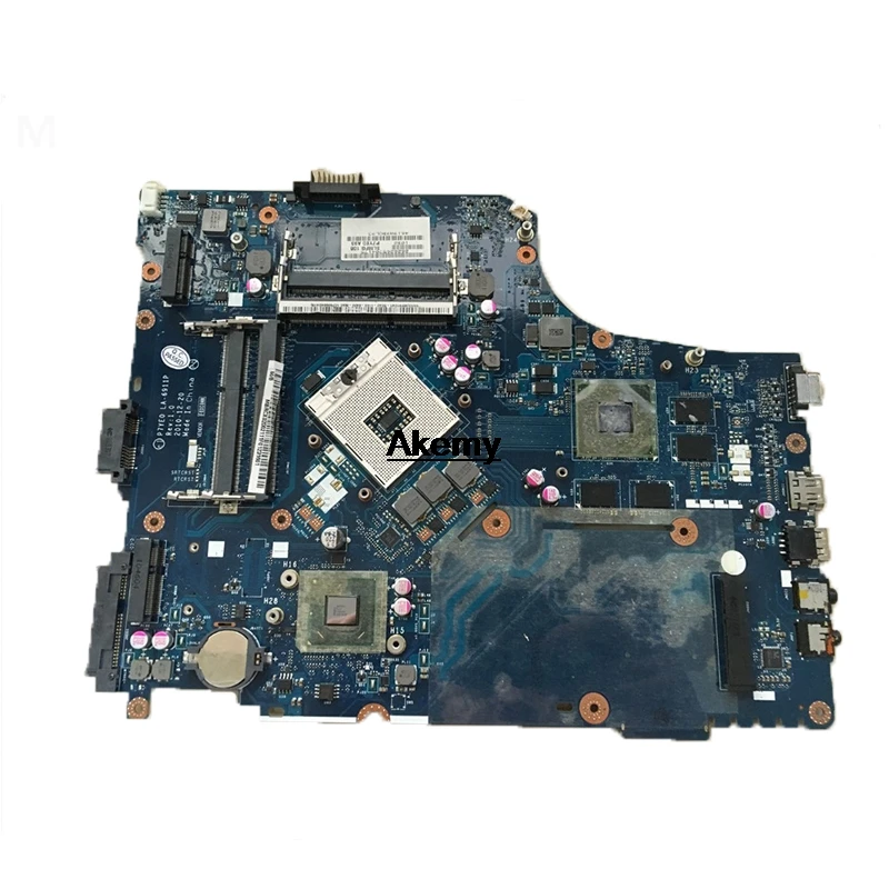 P7YE0 LA-6911P материнская плата для ноутбука acer aspire 7750 7750G MBRMK02001 MB. RMK02.001 8* Память HM65 DDR3 протестирована