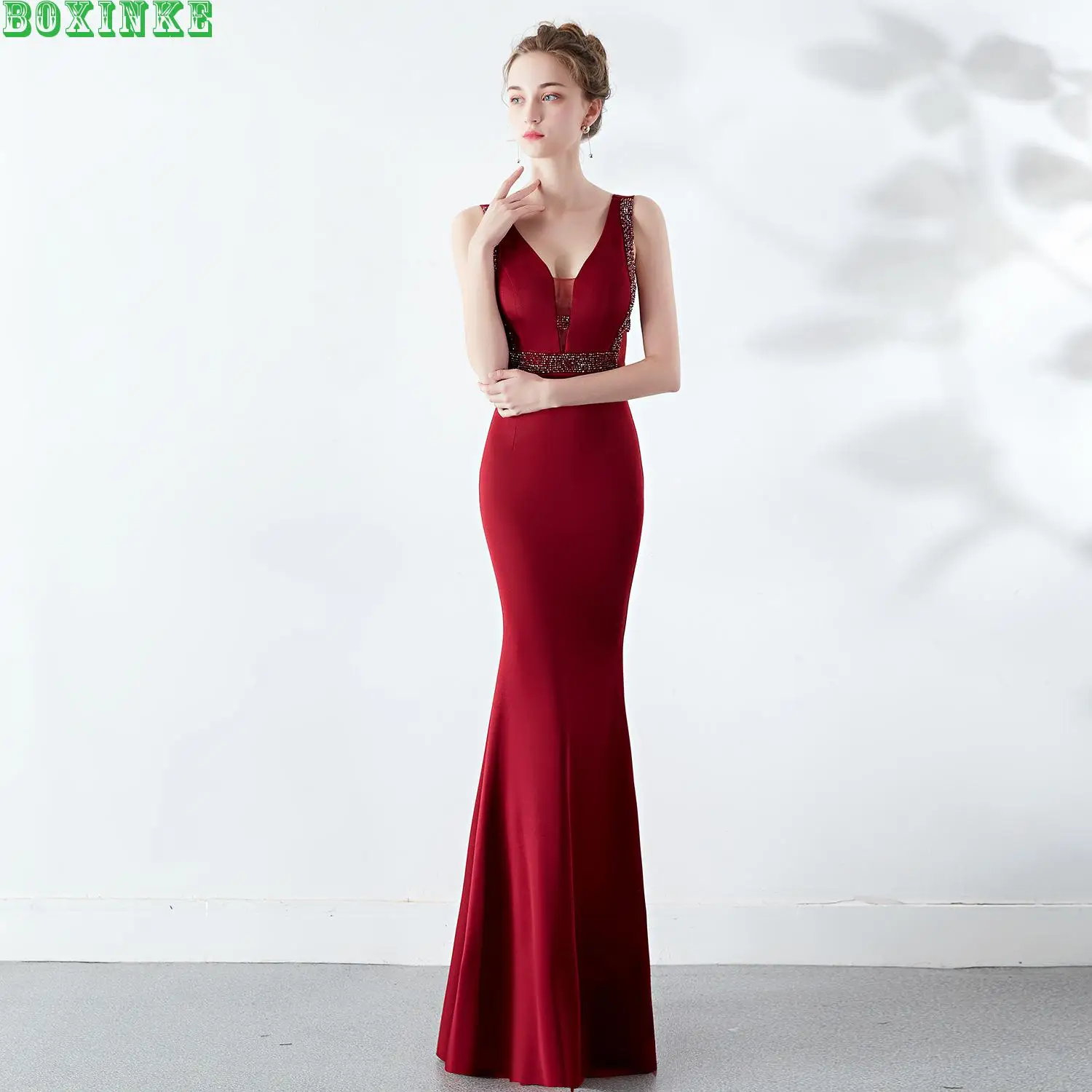 Vadim Top Fashion Mesh Polyester Lanon 2019 Nieuwe Sexy Nachtclub Celebrity Vissenstaart Lange Gastheer Jurk Is Dun, V Zomer Jurk. Vadim Top Fashion Mesh Polyester Lanon 2019 Nieuwe Sexy Nachtclub Celebrity Vissenstaart Lange Gastheer Jurk Is Dun, V Zomer Jurk.