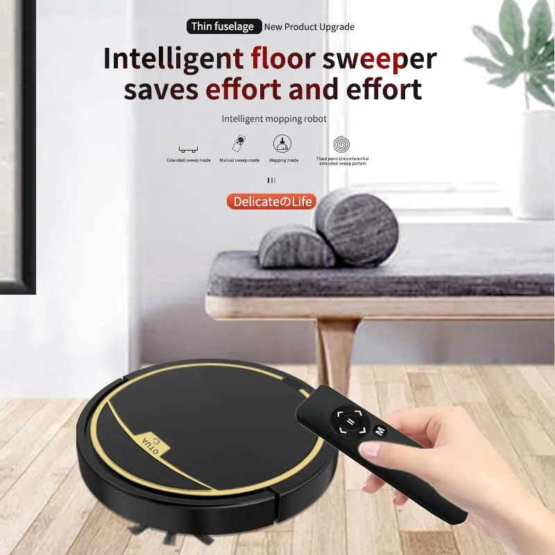 

Intelligent Charging Vacuum Cleaner 2800pa Multi-function Robot Vacuum Cleaner Cleaning Machine 3-in-1sweeping Machine