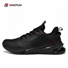 Men Casual Shoes Baasploa New Arrival Classics Breathable Non-Slip Lace Up Sport Sneaker Waterproof Running Walking Shoe