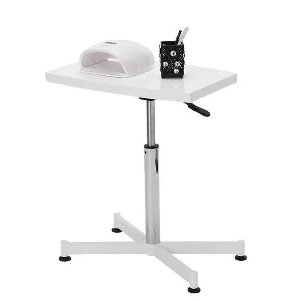 Простой Маникюрный Стол, Маникюрный Стол с пластиной, может быть поднят и опущен на 360 градусов, вращающийся стол для ногтей