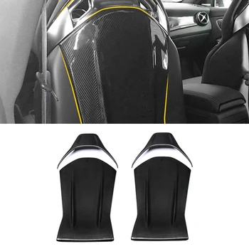 

Carbon Fiber Car Seat Back Frame Cover Sticker Shell for Mercedes-Benz AMG A-Class W176 CLA C117 GLA X156 E63 W213 C63 W205