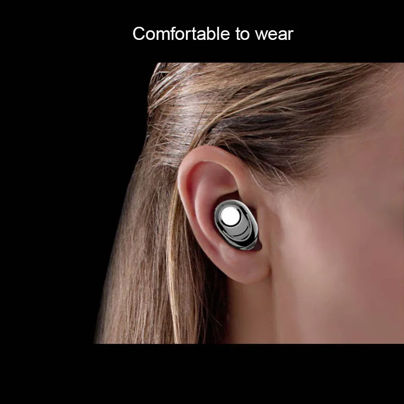 

Mini Invisible In-ear Wireless Headset with Microphone 5.0TWS Bluetooth Sports Noise-cancelling Headset L16 Stereo