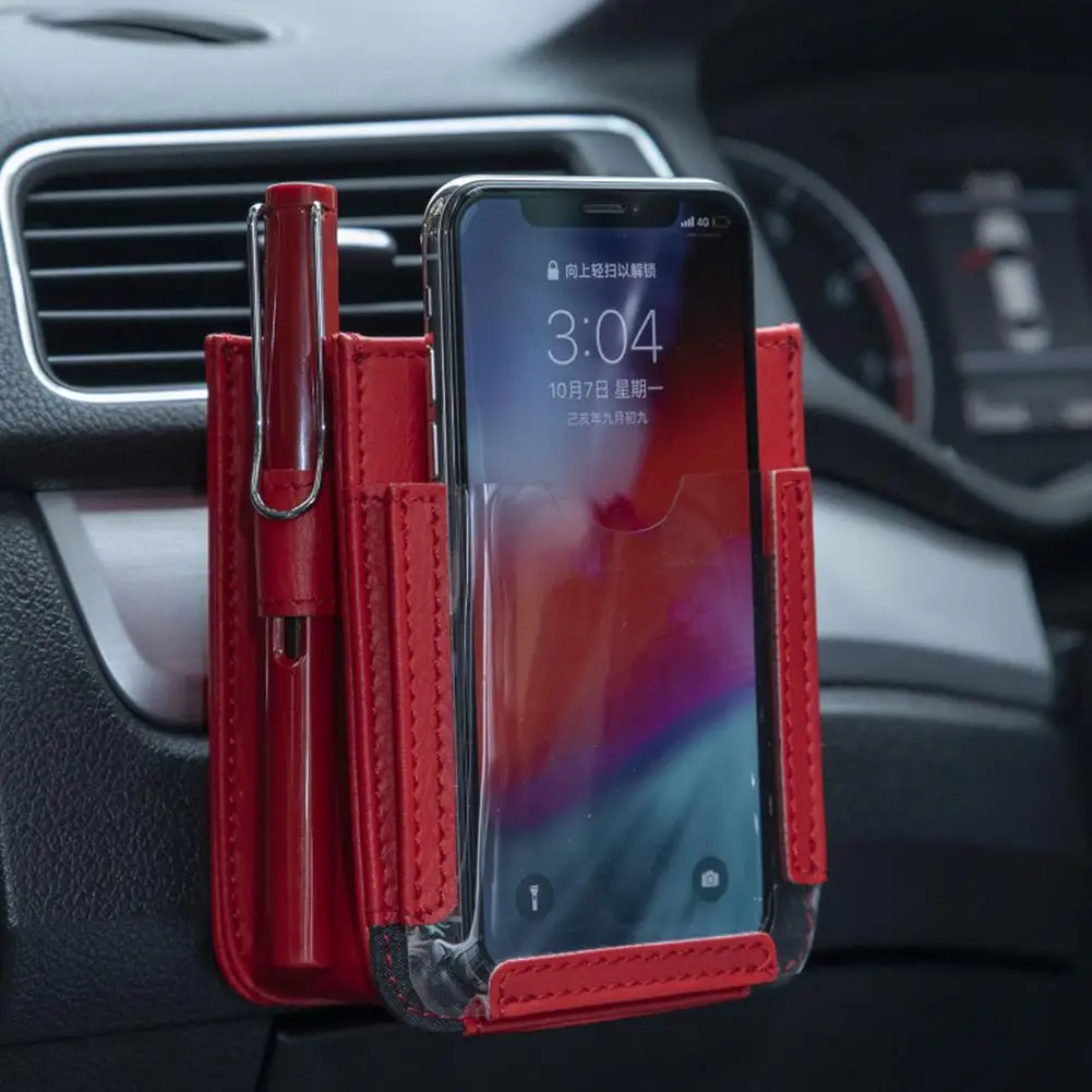 Automotive Supplies Outlet Storage Bag In Car Multifunctional Vehicle Mobile Phone Hanging Creative Box | Дом и сад