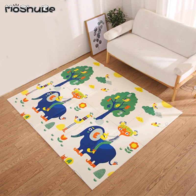  XPE Baby Play Mat 1 cmThick Infant Children's Mat Living Room Kids Carpet Home Folding Crawling Gam