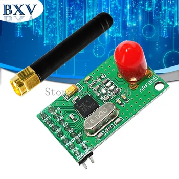 

NRF905 Wireless Transceiver Module Wireless Transmitter Receiver Board NF905SE With Antenna FSK GMSK Low Power 433 868 915 MHz