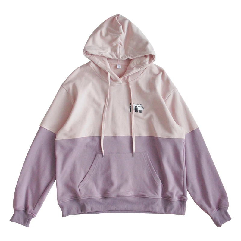 Harajuku Sweat /à capuche /à manches courtes Motif dessin anim/é mignon Kuromi